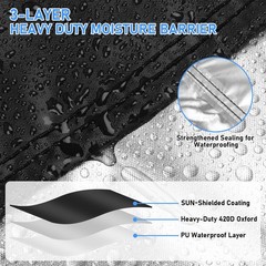 Porch Swing Cover,420D Outdoor Hanging Swing Covers,Waterproof Patio Swing-Co…