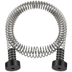 Stopper Kids Backyard Zip Line Spring Stop Brake Kit System 5.3ft