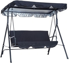 Swing Canopy Replacement Top, 3 Seat Outdoor Patio Swing Canopy Replacement Cove