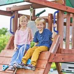 6 Pack 17-Inch Safety Handle, Heavy Duty Metal Safety Playground Handles, Ind…