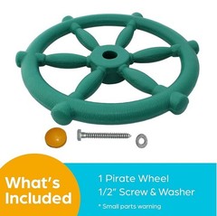 Pirate Ship Wheel Steering Playground Accessories for Kids Outdoor Playhouse DIY