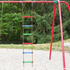 Climbing Rope Ladder Fitness Toy Balance Playground Exercise Equipment House