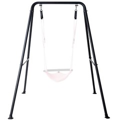 Metal Frame Full Steel Swing Stand, Hold up to 440 lbs, Outdoor or Indoor Han…