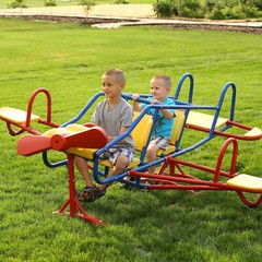 Lifetime Airplane Teeter Totter Ace Flyer 151110 Primary Color Double Play