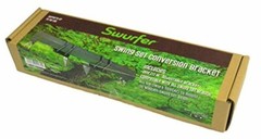 Swurfer Swingset Conversion Bracket – No Tree, No Problem, Convert Your Swingset
