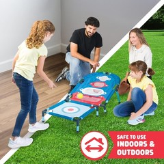 – Family Hop Shot – Outdoor Active Family Game – Dexterity On The Go Challeng…