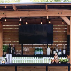 Backyard Discovery Cedar Springs Outdoor Bar FREE SHIPPING USA