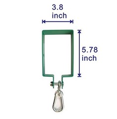 Hi Flame Heavy Duty Steel Swing Hangers for Wooden Sets Includes Snap Hooks. …