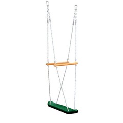 Gorilla Playsets Green Skateboard Swing For Kids Ages 3 To 11 100 Lbs Capacity
