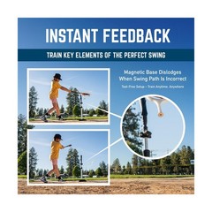 Swing Sync Baseball Swing Trainer for Kids & Adults | USA Made with 1 Year Wa…