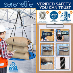 40″ Saucer Swing – Outdoor Swing Set with Universal Hanging Kit, Swinging Seat S