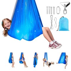 Uimoso Sensory Swing with Double-Layer Fabric, Supports Up to 300 lbs