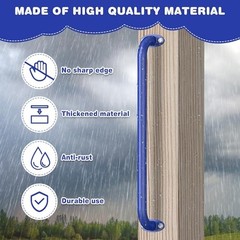 30 Inch Metal Safety Handle, Playground Ladder Handle & blue 2- 30 Inch-2pcs