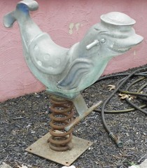 Vintage GAMETIME INC SHARK Playground SPRING Ride PICK UP ONLY NJ Ready to Paint