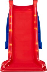 Exciting Light-Up Slide for Kids 1.5-6 – Portable Indoor/Outdoor Red Slide