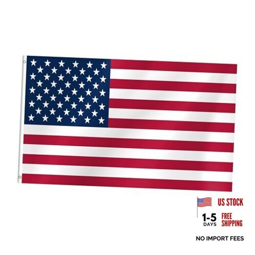 American Flags For Outside, 3×5 Ft American Flag Outdoor Heavy Duty, USA 3x5FT