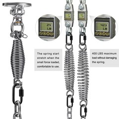 Hammock Chair Hanging Kit, Stainless Steel Bearing Swing Hanger with Heavy Du…