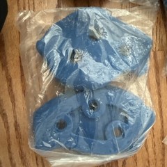 Blue “OR” Green Rock Wall Rocks (5-Piece Set) For Clumbing Wall.