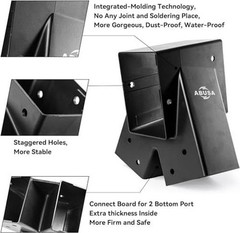 Heavy Duty Swing Sets Brackets Including 2 Black A-Frame Swing Set B+b