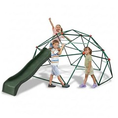 Phobos Climbing Dome with 6FT Slide – Toddler Jungle Gym, Monkey 6ft Slide