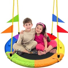 GVDV 40″ Saucer Tree Swing for Kids Outdoor Round Swing FREESHIP