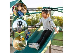 Lifetime 91080 Big Stuff Deluxe Swing Set (Earthtone)