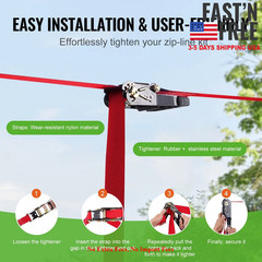 [HOT SALE] 65ft Zipline Kit for Kids and Adults, Slackers Zipline up to 500 lbs.