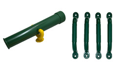 SwingSet Playset Playground Toys (Telescope & 4 Green Hand grips)