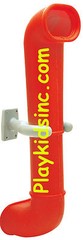 Swing set play Jungle Gym Backyard playground 15″ L Telescope Periscope Red