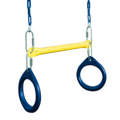 DIY Yourself Pioneer Custom Outdoor Swing Set Hardware Kit with Playset Accessor