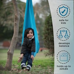 NovelMindz – Sensory Swing | Indoor Swing for Kids | Stretchable Therapy Swing