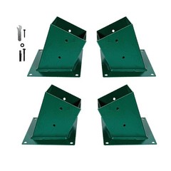 A-Frame Swing Brackets, 4×4 Base 4 Pcs (Inner Size 3.6″x3.6″) – Heavy Duty