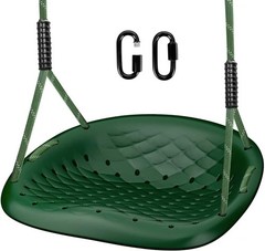 Heavy Duty Tree Swing 550LBS Capacity Outdoor Swing Seat Adults & Kids Height