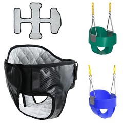 Adjustable Toddler Swing Cushion – One-Hand Install, Non-Slip, Waterproof Bot…