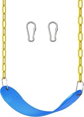 Heavy-Duty EVA Swing for Kids & Adults – 66″ Long Anti-Rust Chains, Safe Design