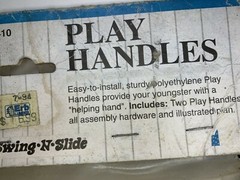 SWING-N-SLIDE PLAY YELLOW PLAYGROUND PLAY HANDLES NE 4410 VINTAGE 1993