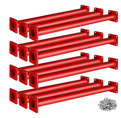18 Inches Monkey Bars for Backyard, 12 PCS Heavy Duty Metal Bars for Kids, Steel