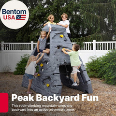 Skyward Summit for Kids, Climbing Wall Playset for Toddlers, Ages 4 –8 Years Old
