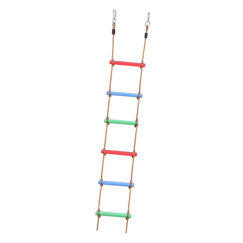 Climbing Rope Ladder Playground Obstacles Balance Playset Funny Exercise