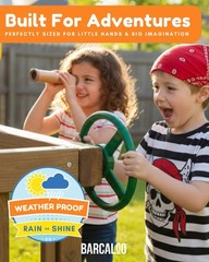 Jungle Gym Steering Wheel for Kids, Easily Mounted on Any Wall Panel, Swing S…