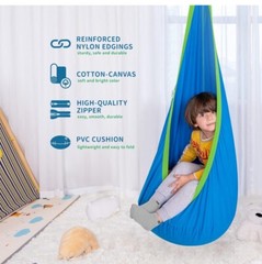 Outree Kids Pod Swing Hammock Chair 100lbs Capacity