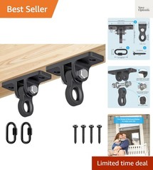 Heavy Duty Swing Hangers, Porch Swing Hanging Kit, One-Piece Design Base, Swi…