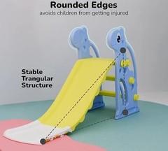 Slide for Kids 2–4 Years Compact Indoor & Outdoor Baby, Durable Plastic