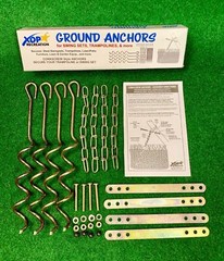 XDP Recreation 70113 Swing Set, Trampoline, & Patio Furniture Metal Ground An…