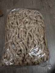 Safety Hemp Rope Net-8mm Thick with 8cm Grid-Multipurpose Net 1M * 2M