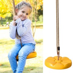 Kids Disc Swing Hanging Seat Outdoor Garden Playground Tree Rope Swing Chair
