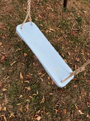 Wood Tree Swing with Hand spliced 10 Feet rope Each Side/23” x 7” x 1 1/2”