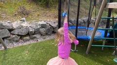 360° Twist-Spin Swing Set Attachments – Ninja Warrior Flips Toy for Kids, Backya