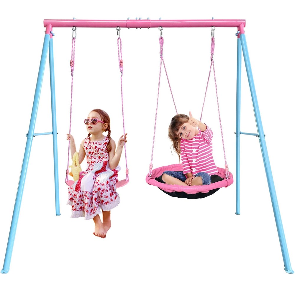 440lb Kids Backyard Swing