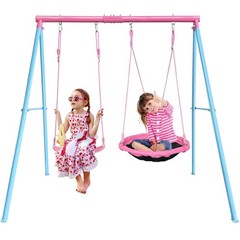440lb Kids Backyard Swing